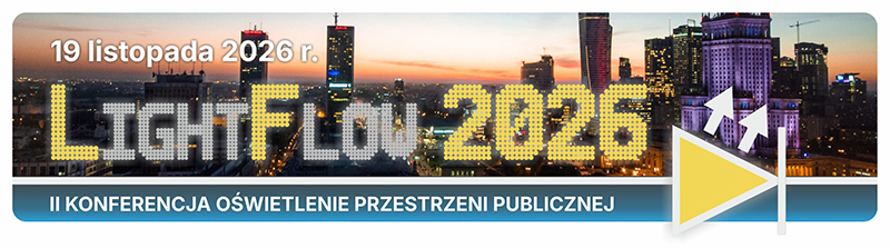 Banner II Konferencji Naukowo-Technicznej LightFlow 2026